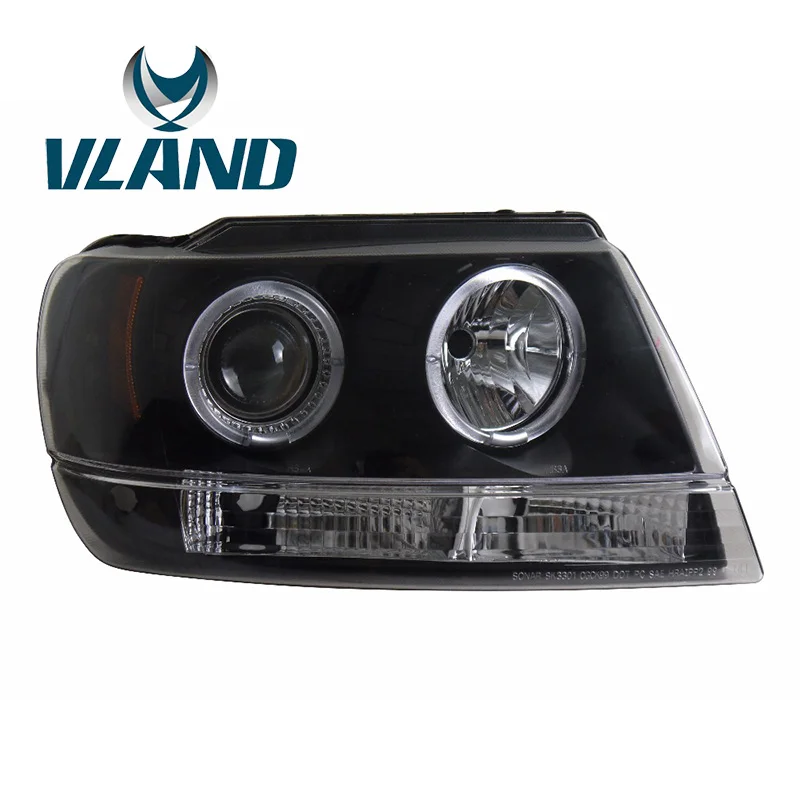 VLAND завод для светодиодных налобных фар Grand Cherokee 1999 2004 Ксеноновые передние фары