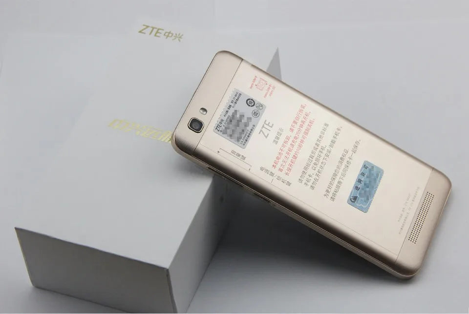 Чехол в подарок zte BA610T MTK6735P четырехъядерный телефон Android 5,1 2G ram 8G rom 8MP 4000mAh Dual SIM 8MP OTG telefone