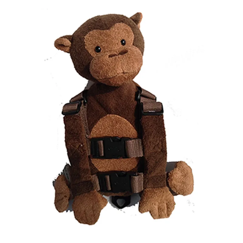 Anti-lost Plush Children Backpack for kids kindergarten outdoor baby's backpack carriers saddle children animal | Багаж и сумки