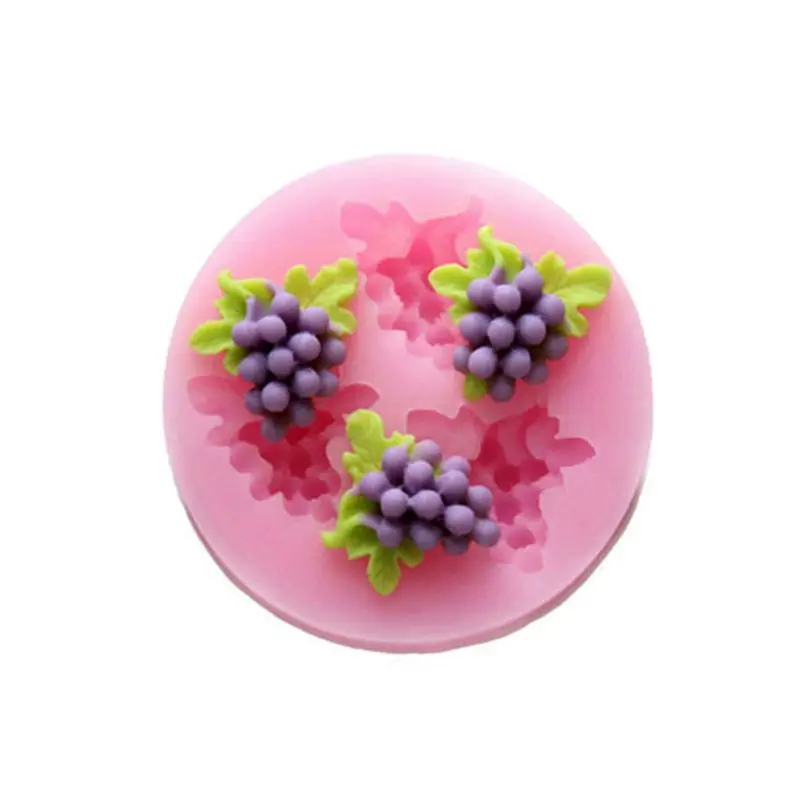 

Fruit Strawberry Peach Pineapple Grape Silicone Resin Mold Jewelry Making Tools