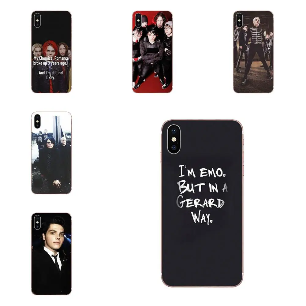 Чехол книжка My Che mi cal Romance Mcr для Xiao 3 4 4C 4i 5 5s 5X6 6X A1 Max x 2 Note из ТПУ|Чехлы-накладки| |