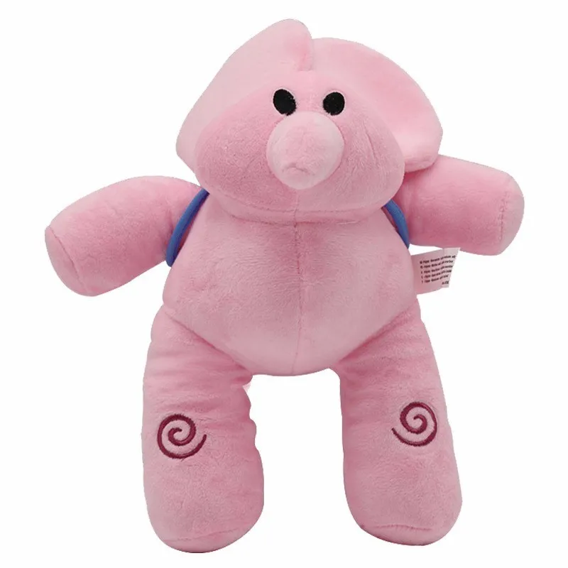 B Высокое качество, покойо, Элли, Пато-Лула Pocoyo, собака, утка, слон, мягкая игрушка, чучело, плюшевая кукла, игрушки для детей, рождественский подарок - Цвет: B
