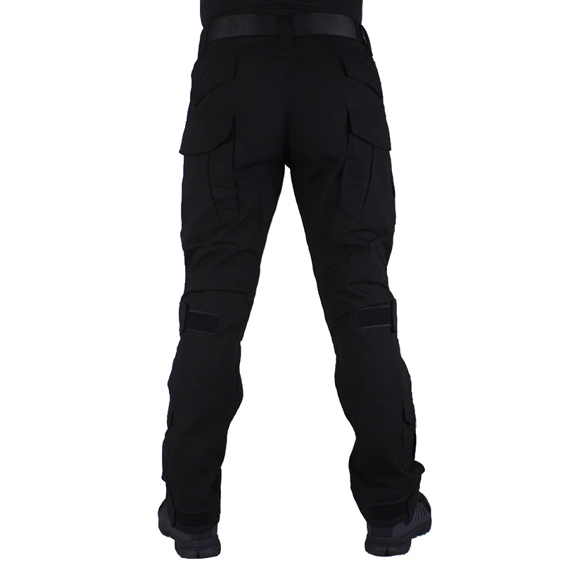 Охотничья камуфляжная BDU черная Боевая форма рубашка met Broek en локти и наколенники