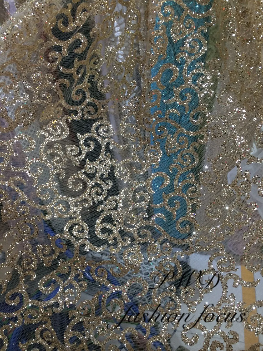 Серебро и золото цвета африканская французская кружевная ткань высокого