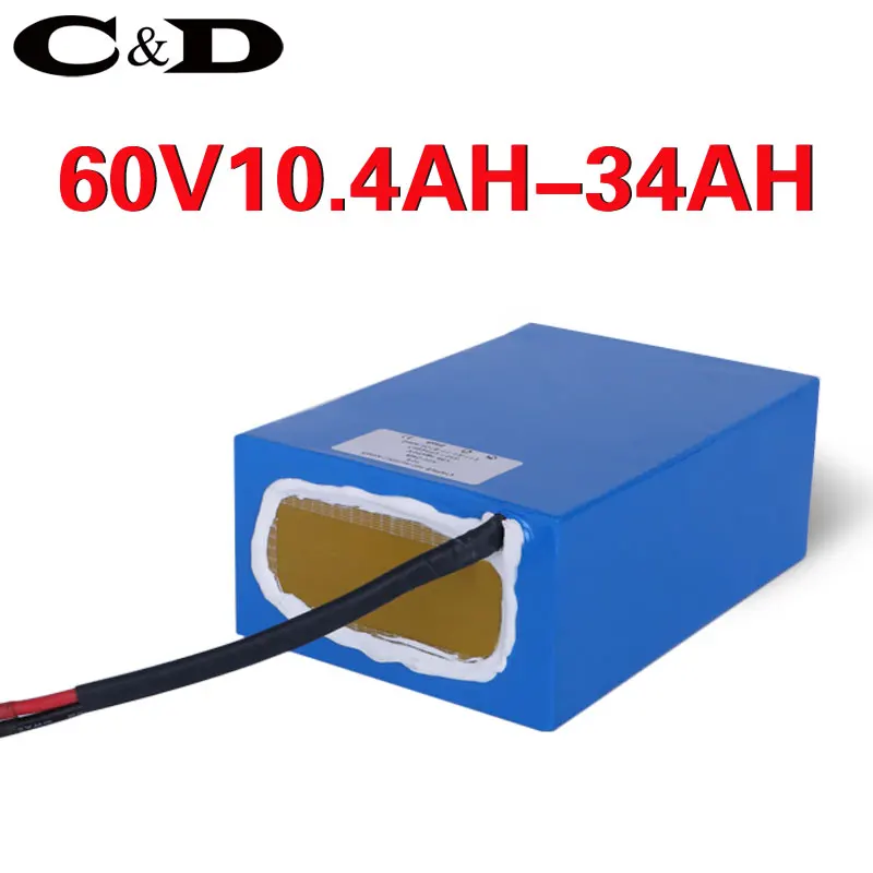Chamrider 3000W 60 V 20AH 10AH 30AH по индивидуальному заказу Электрический велосипед Батарея для е-байка Батарея 60 вольт литиевая батарея Батарея 60A BMS ЕС свободный налог