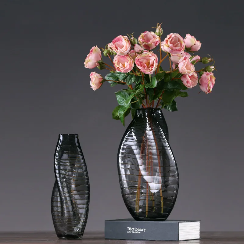 Украшение из стекла ручной работы украшение для дома Цветочная композиция