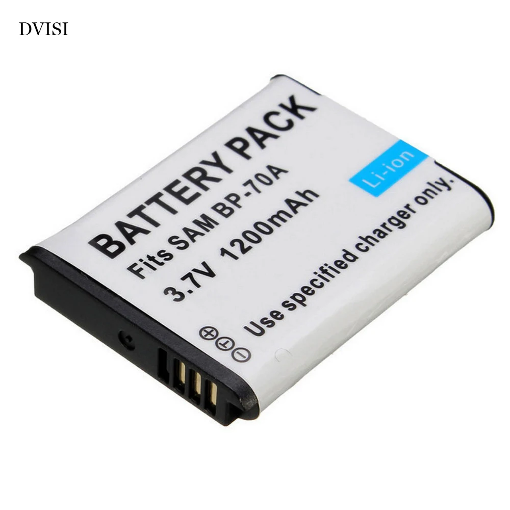 Запасная аккумуляторная батарея для камеры Φ BP70A SAMSUNG PL80 ES70 PL90 PL100 PL101 PL120 PL170 PL200 PL201