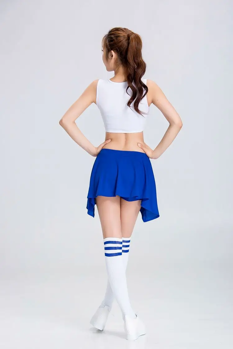 Женский новый сексуальный костюм Чирлидера старшей школы женский для бейсбола