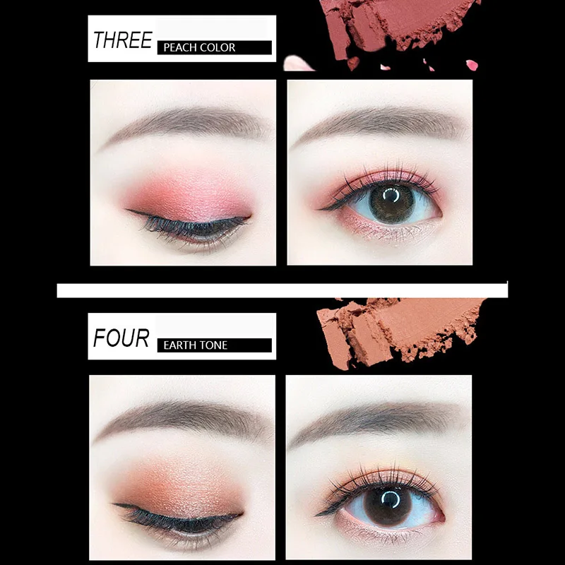 Hot Sale Eyeshadow Palette 9 Colors Long Lasting Waterproof Portable Makeup for Women |