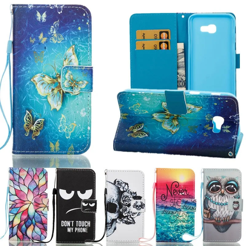 Чехол для Samsung Galaxy A5 2017 чехол бумажник из ТПУ Lethaer телефона книжка A520 A520F|case for samsung