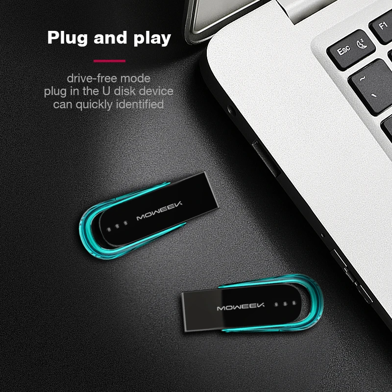 Moweek крутой USB флеш накопитель MF91 металл 32 ГБ высокая скорость usb 3 0 креативная