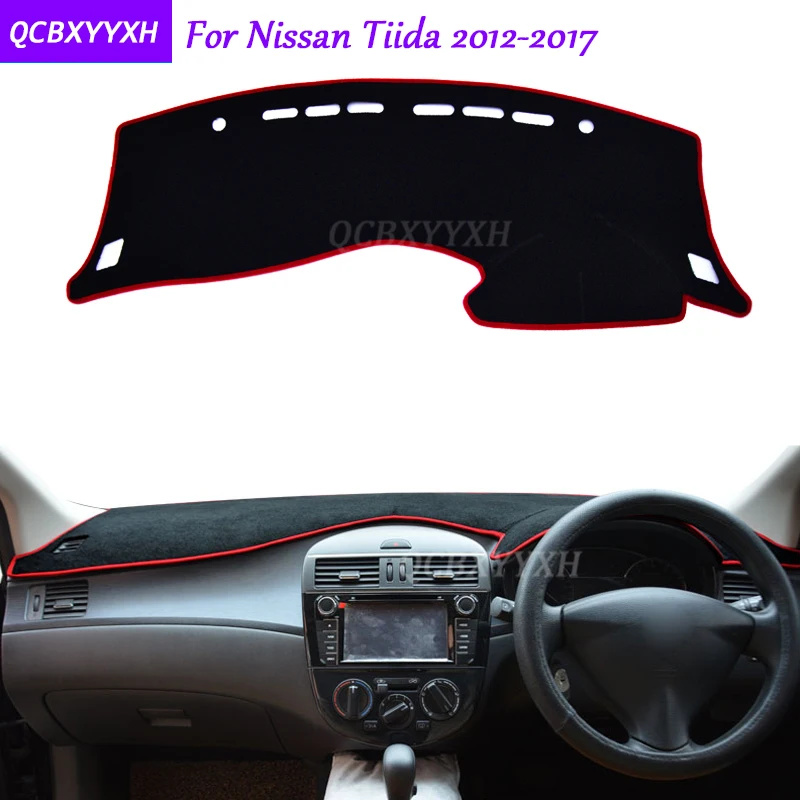 Для Nissan Tiida 2012- коврик на приборную панель защитный интерьер Photophobism коврик тент подушка для автомобиля Стайлинг авто аксессуары