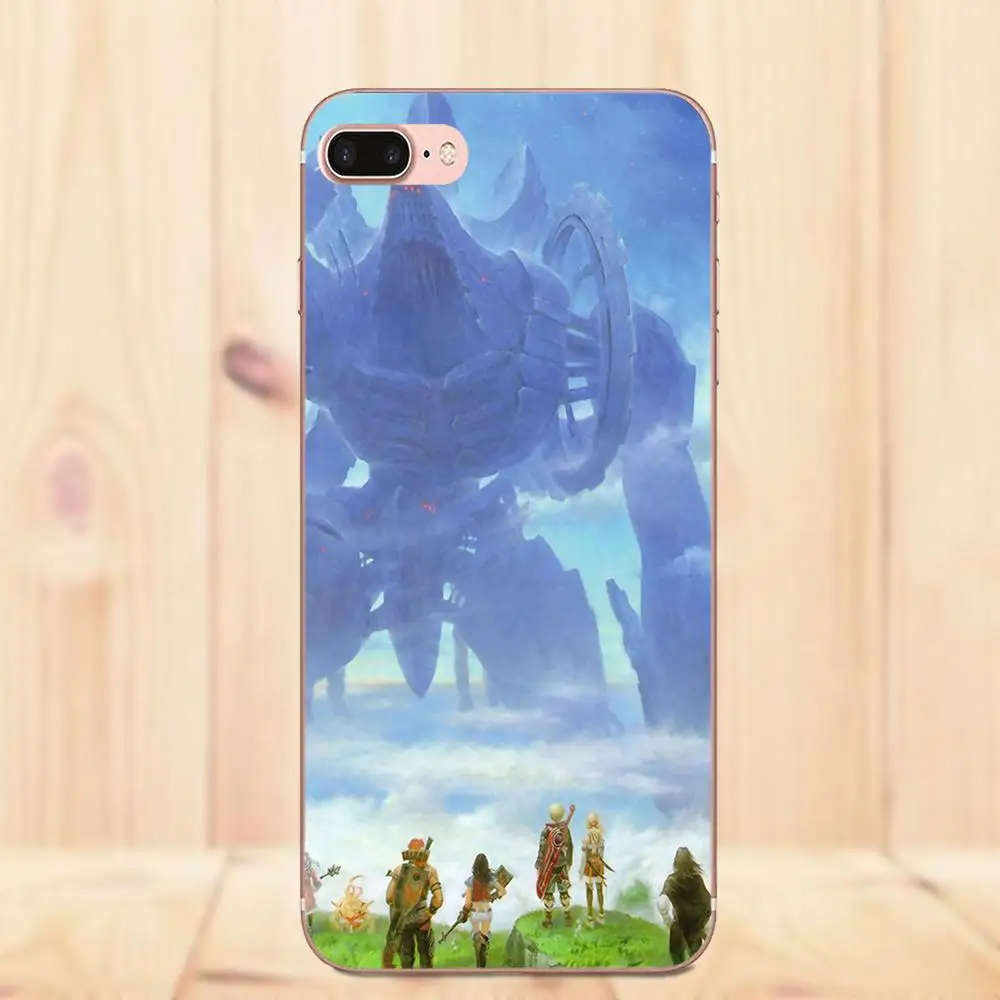 Maerknon xenoblad Chronicles для Apple iPhone 4 4S 5 5C 5S SE 6 6S 7 8 Plus X Мягкий Силиконовый ТПУ прозрачный