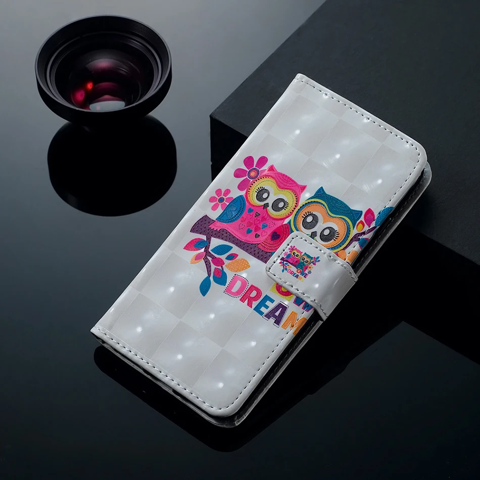 Чехол-кошелек для iphone 6 Plus, чехол для huawei Honor 7C 7A Y7 PRO Y6 Prime Nova 2 Lite P20 mate 20 P smart Flower, откидная крышка B67