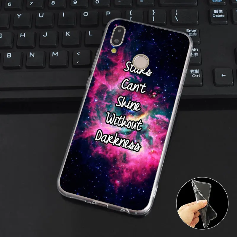 DREAMFOX K214 звезды не блеск Мягкие TPU силиконовый чехол для huawei Honor 6A 6C 7X9 10 P20 lite Pro P Smart |