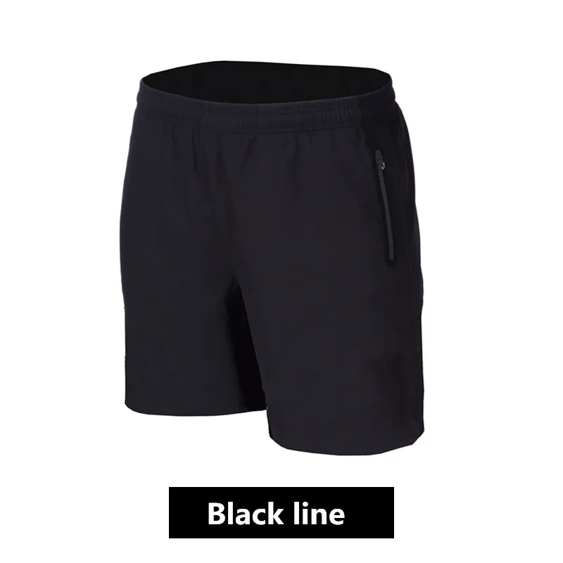 Шорты мужские для бега дышащие быстросохнущие Светоотражающие на молнии с