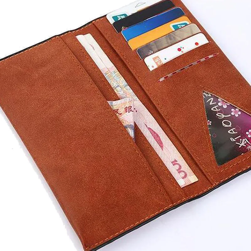 Женский кошелек для монет 2019 симпатичный женские длинные кожаные кошельки клатч