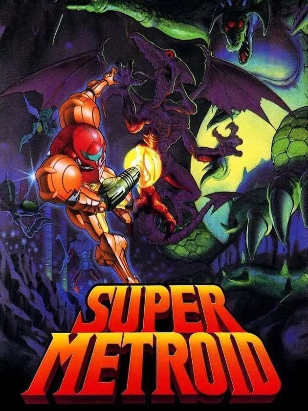 Q1839 Плакаты и принтами новый супер Metroid огромный файтинг 24x36 дюймов изготовленный