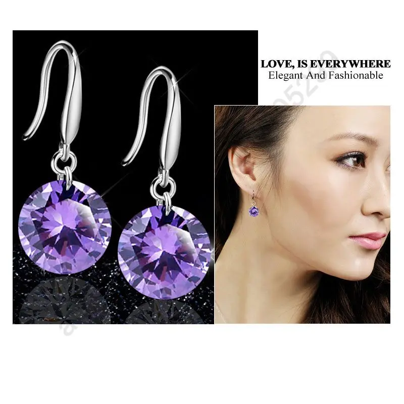 Оптовая продажа женские серьги из серебра 925 пробы серебряные с зажимом