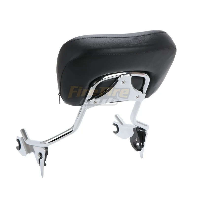 Для Harley Touring Road King Street Glide FLHR FLHX FLHT FLTR 2009- мотоцикл съемный Сисси Бар пассажирская спинка W/Pad