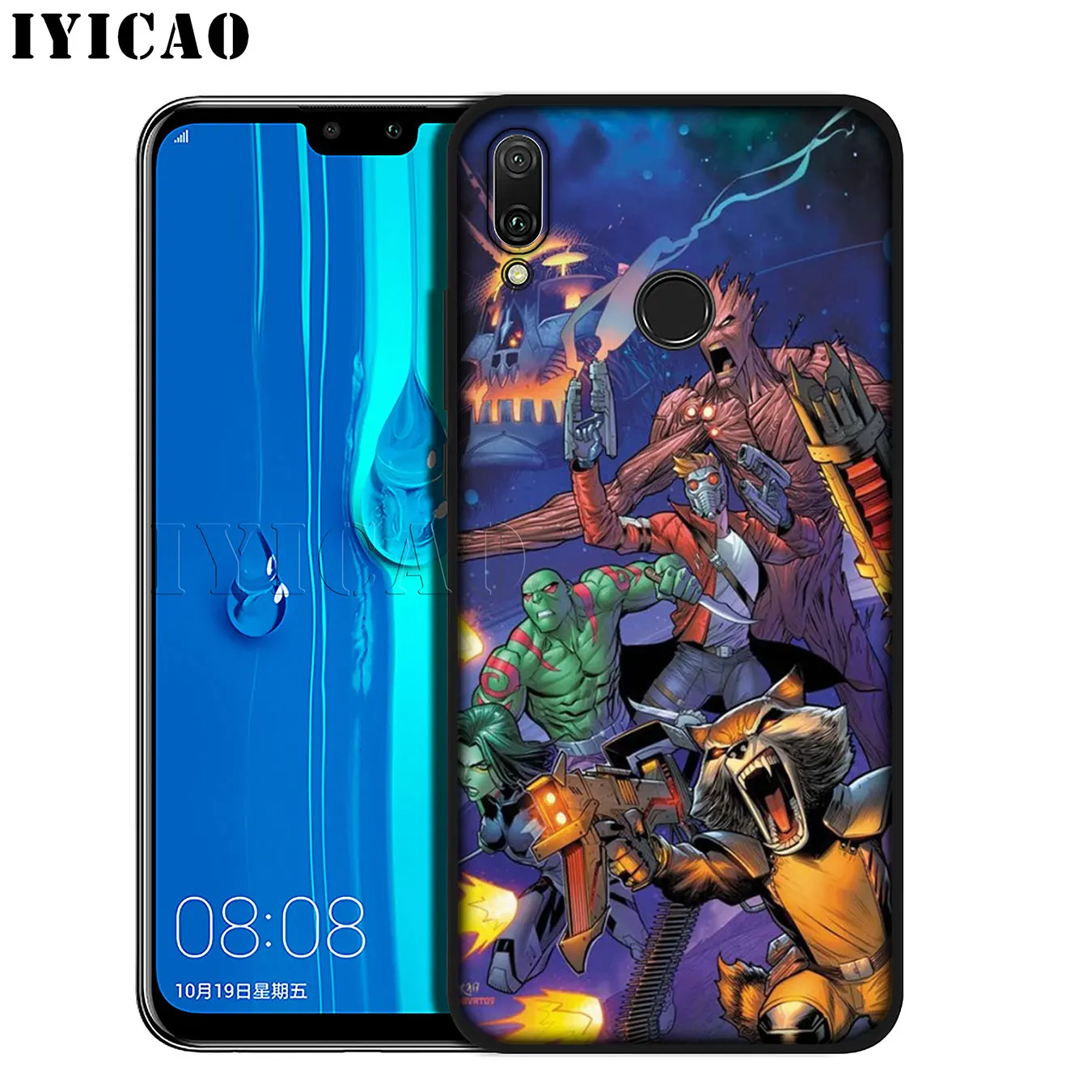 IYICAO стражи для Galaxy Дизайн Мягкий чехол высокого качества Huawei Mate 30 20 10 Pro Lite Nova 5I 4 3i 3
