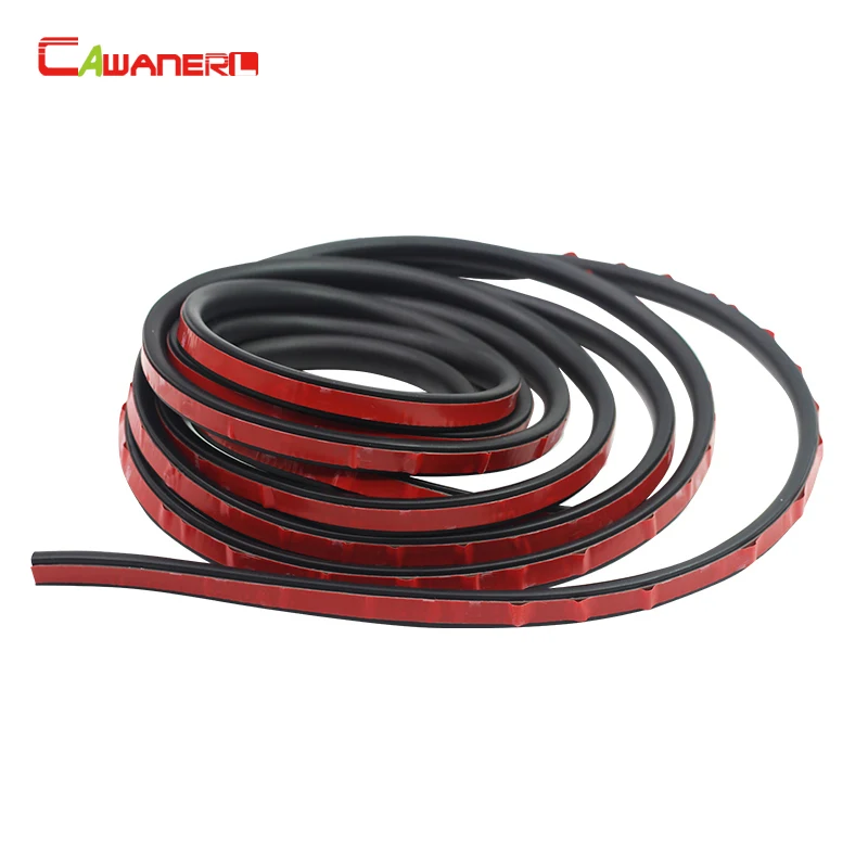 Cawanerl 2 Meter 200CM Flat-D Car Trunk Rubber Seal Strip Weatherstrip Sound Insulation Waterproof Sealing Edge Trim | Автомобили и