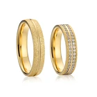 Allions love CZ цирконий обручальное кольцо титановые Ювелирные изделия мужское кольцо Модные женские кольца для женщин