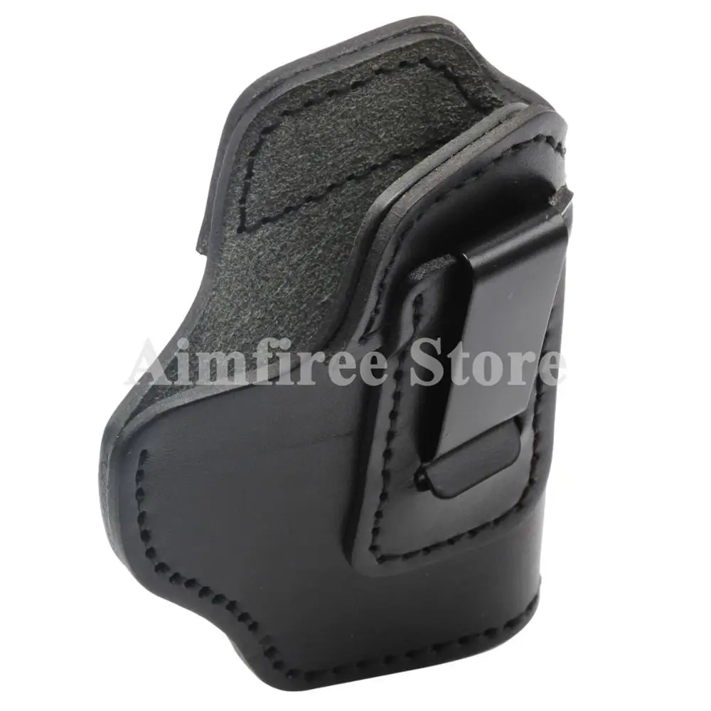 Кожаная кобура для правой руки IWB с зажимом S & W M P Shield Glock 17 19 21 23 26|Кобуры| |