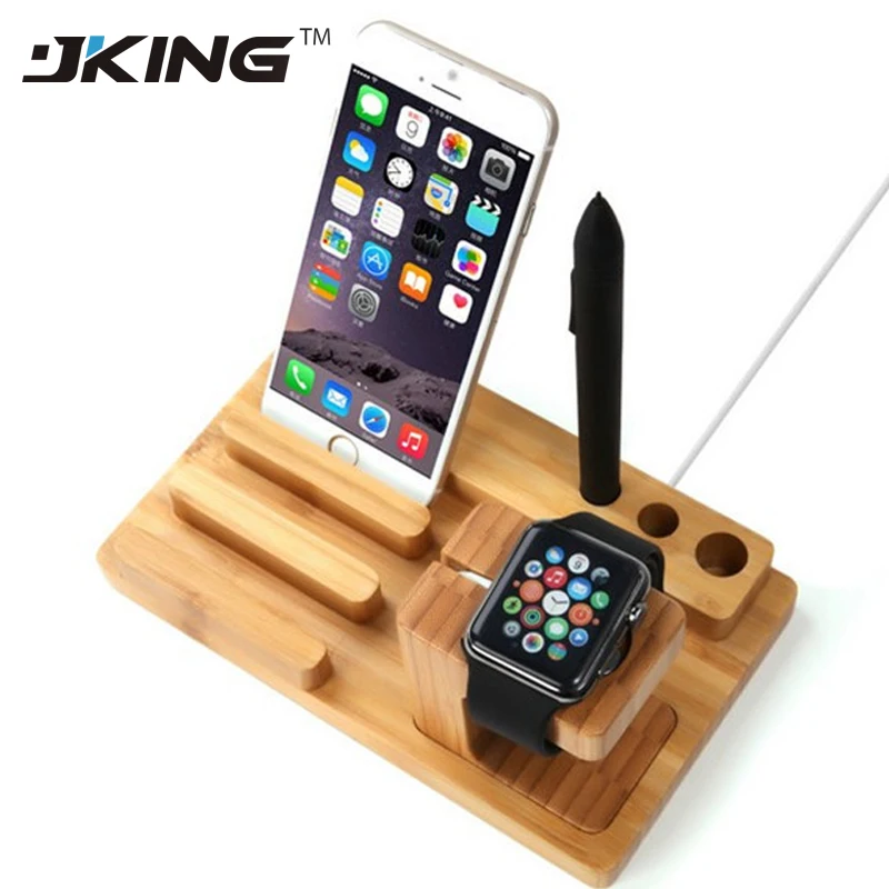 Настоящая бамбуковая деревянная настольная подставка для iPad планшета держатель