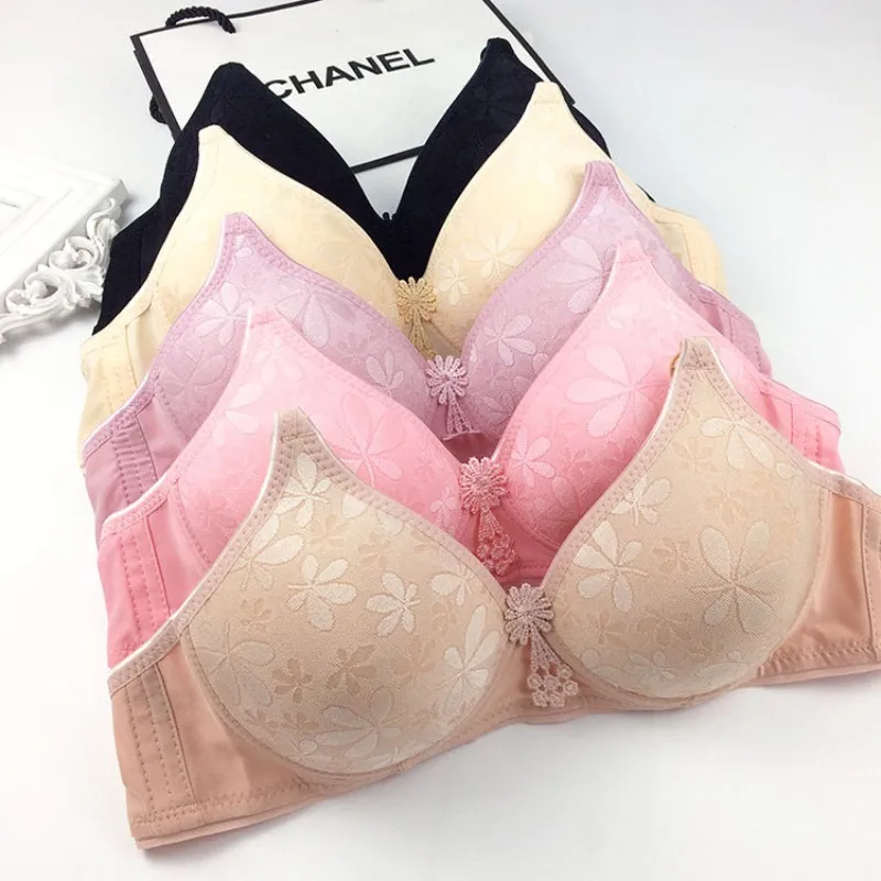 B Sexy Bras Women Two-breasted Comfort Thin Solid No Trace Without Steel Ring Bra Nursing Strapless para mujeres | Женская одежда