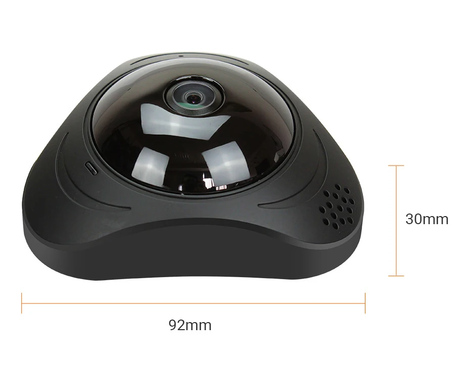 360 VR камера 960P IP Wifi 1.3MP Сетевая безопасность Камара Беспроводная рыбий глаз камеры