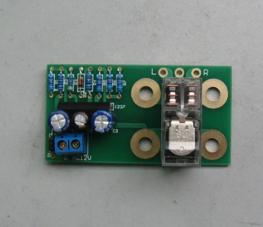 AC12V 16V UPC1237 Динамик Защитная панель для OMRON Реле продукта доска|Усилители мощности|