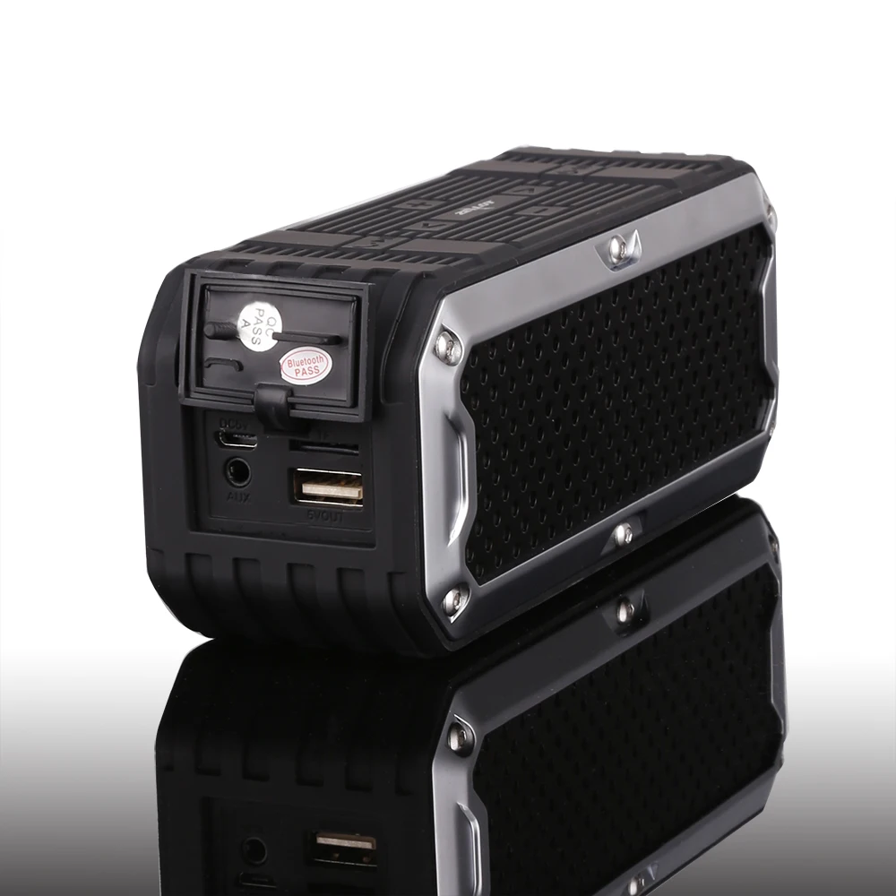 Zealot S6 Открытый водонепроницаемый IP65 Bluetooth динамик сабвуфер слот для sd карты супер
