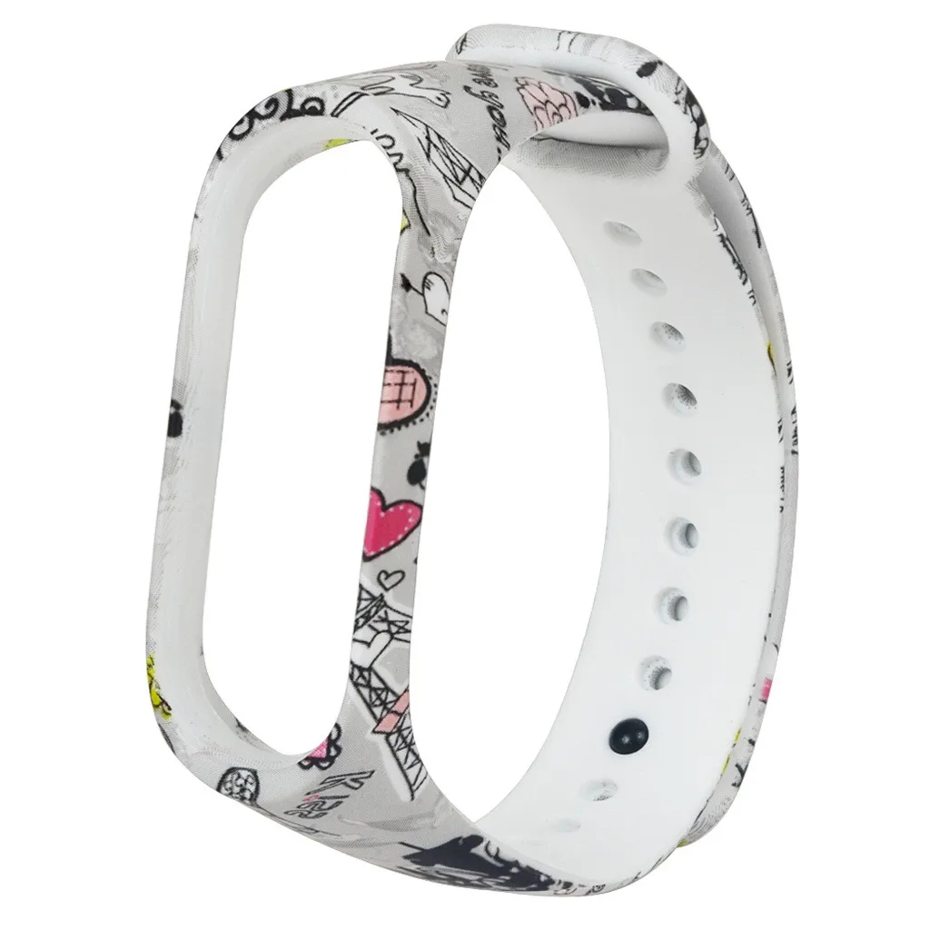 Correa Mi Band 4 Strap Bracelet For Xiaomi Sports Soft Silicone Replacement Wristband Wrist L0613 | Электроника