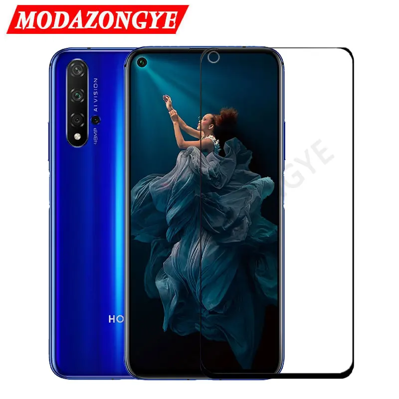 Защитное стекло для Honor 20 Pro закаленное с полным покрытием Huawei YAL L41 Honor20 20Pro Lite