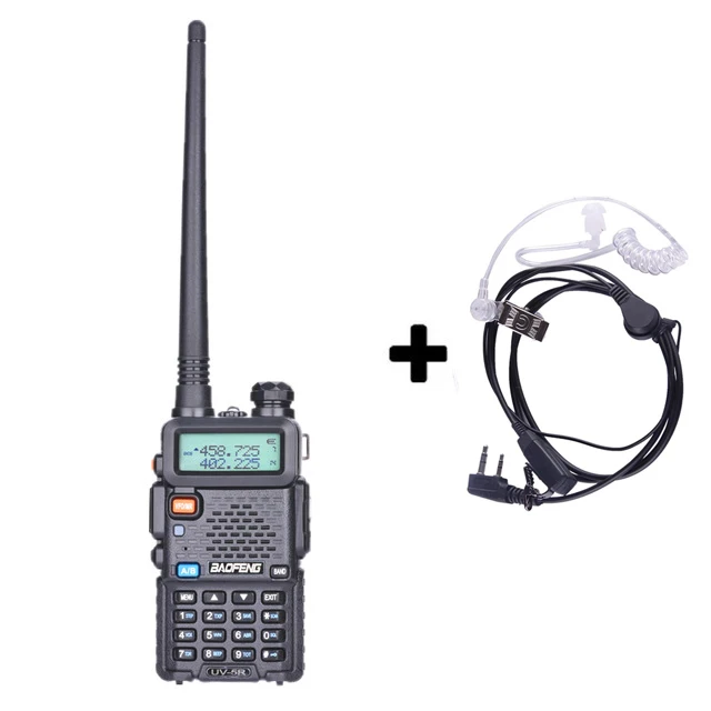 Add a ac headset baofeng uv 5r uv-5r uv5r для cb рация 10 км телефон автомобильная портативная рации ham радиостанция трансивер baufeng двухдиновая магнитола радиостанции boafeng радио станция для радиолюбитель двухдиапазонная uhf vhf - Цвет: Add a ac headset