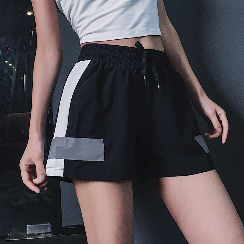 Шорты Русалка кривая пэчворк женские свободные быстросохнущие спортивные для