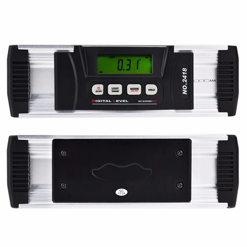 Цифровой строительство угловой видоискатель Инклинометр IP67 с магнитной v паз