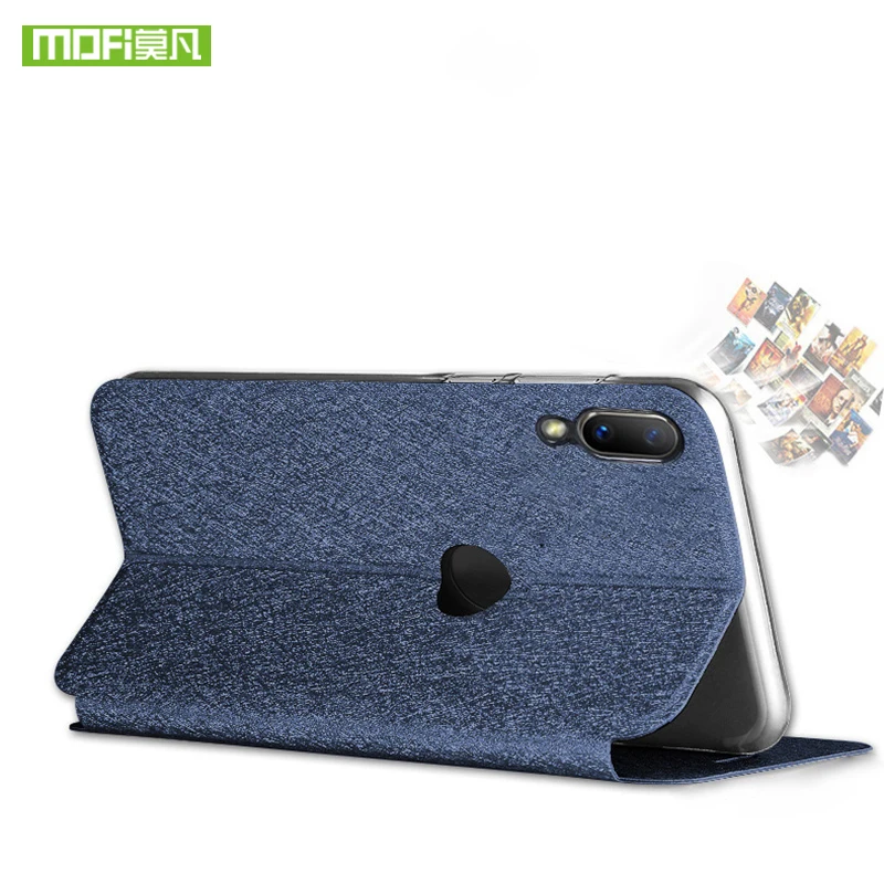 Mofi для huawei Y9 2019 чехол силиконовый Флип кожаный 6 5 funda роскошный Y 9