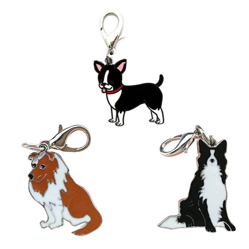 Брелок для чихуахуа/овчины 1 шт. бирки собак и щенков идентификационный ошейник