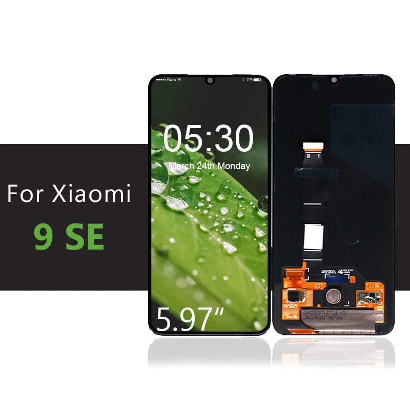 Для Xiaomi Mi 9 SE ЖК-дисплей + кодирующий преобразователь сенсорного экрана в сборе