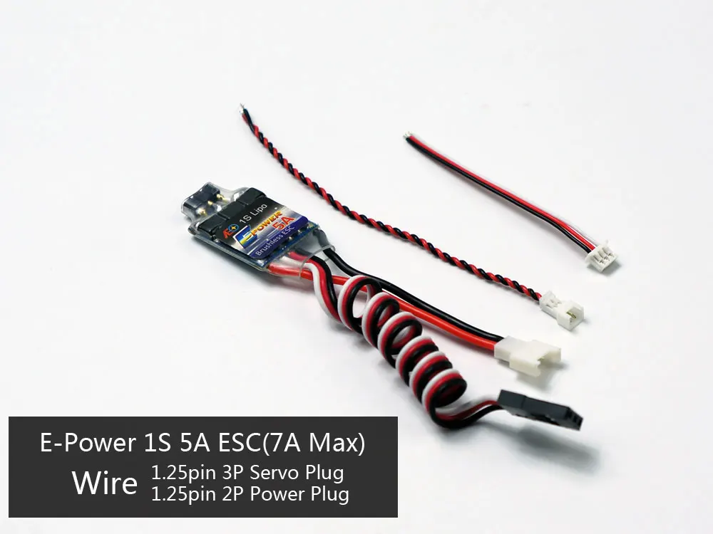 AEORC ACM1106 08 1S микро мощность комбинированная система MC1106 08 3800KV 4000KV бесщеточный двигатель с 5A ESC 5030 пропеллером 1,7g Servo