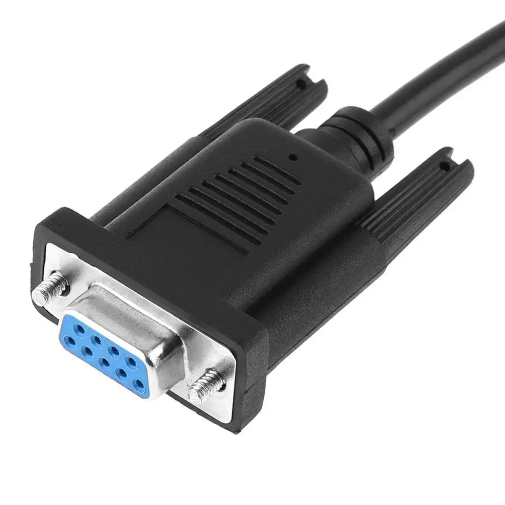 OBD II 16 контактный штекер для DB9 RS232 1 м автомобильный Удлинительный кабель