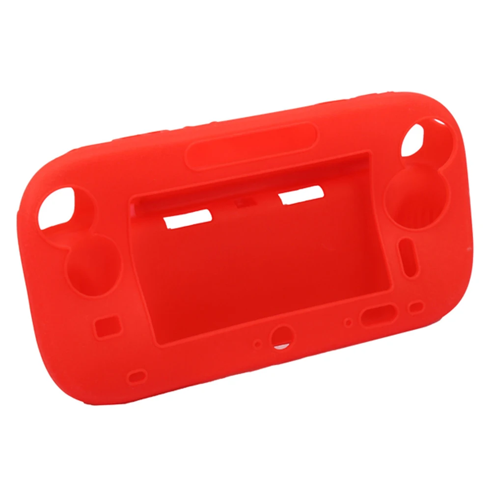 10 шт./партия силиконовые резиновые защитные чехлы для геймпада Wii U|Чехлы| |