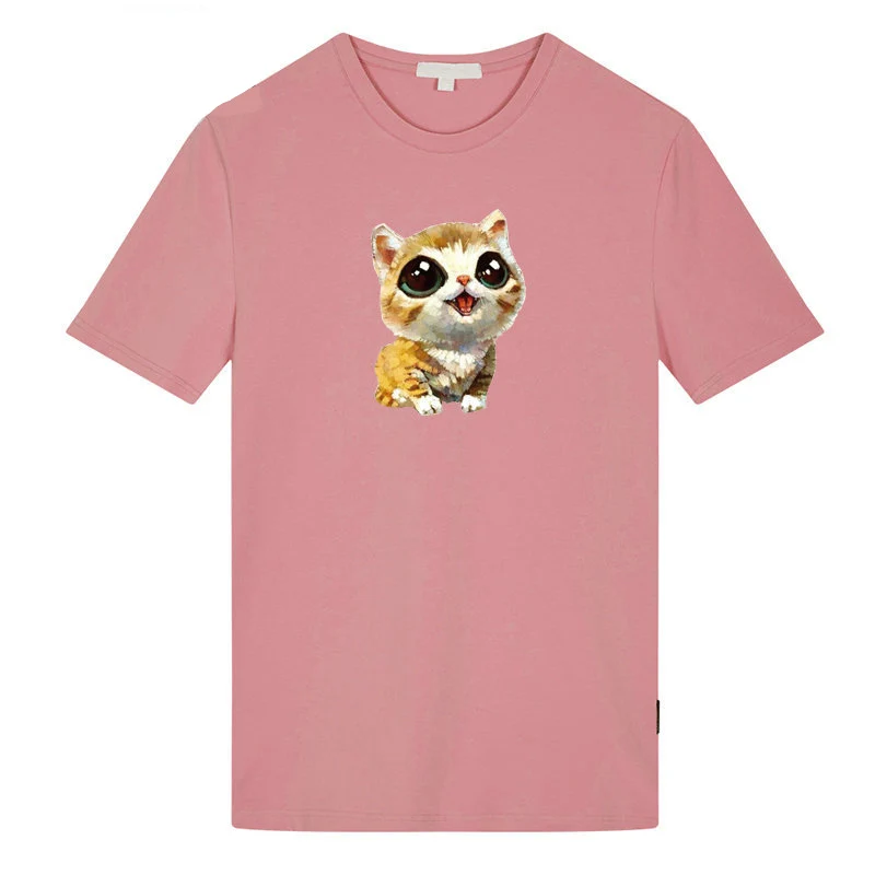 1 шт. жёлтая одежда для переодевания с изображением большого глаза кота накладки