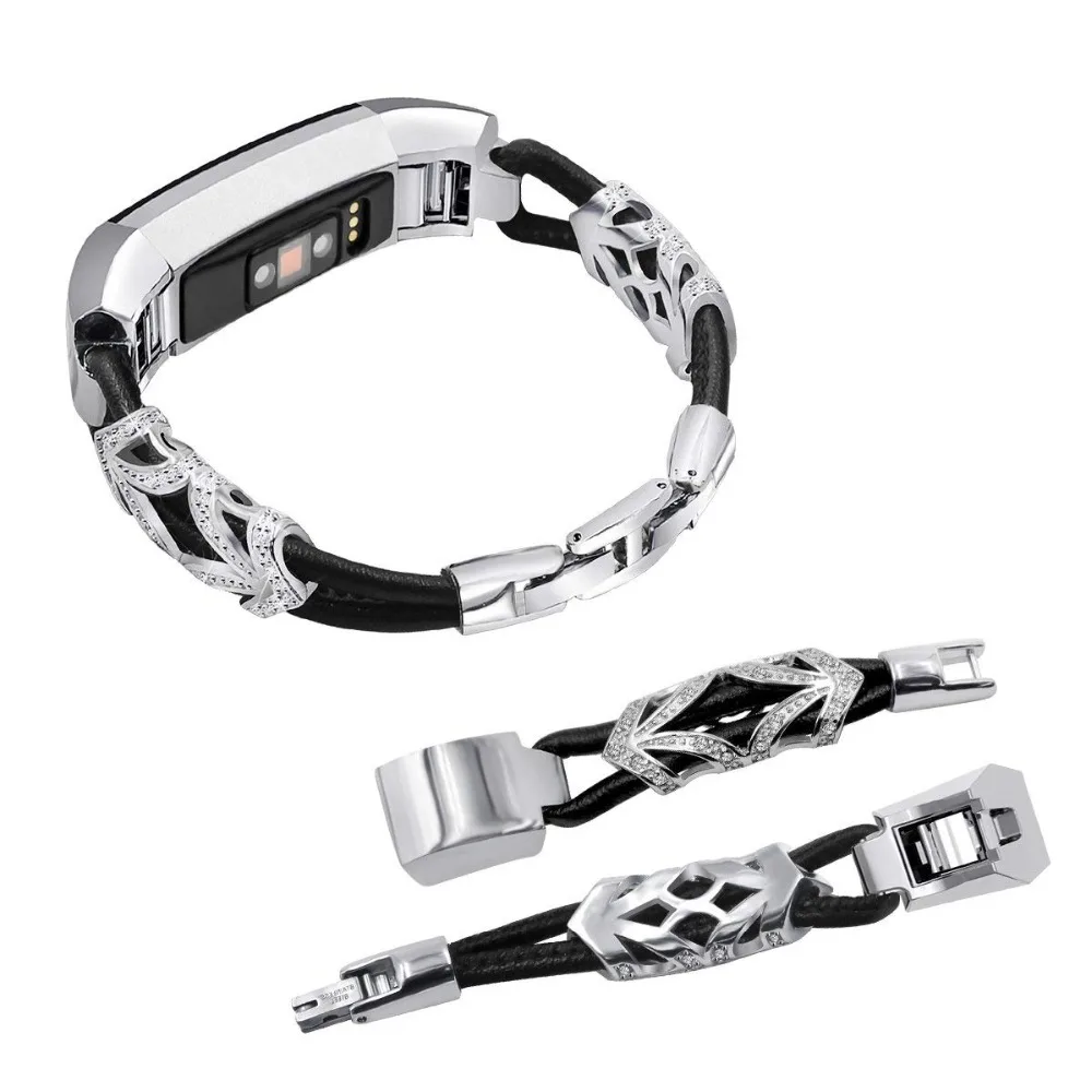 Женский Мужской Браслет Для Fitbit Alta HR/Alta ремешок металлический ремешок из нержавеющей стали ремешок для наручных часов Сменный ремень аксессуары для часов