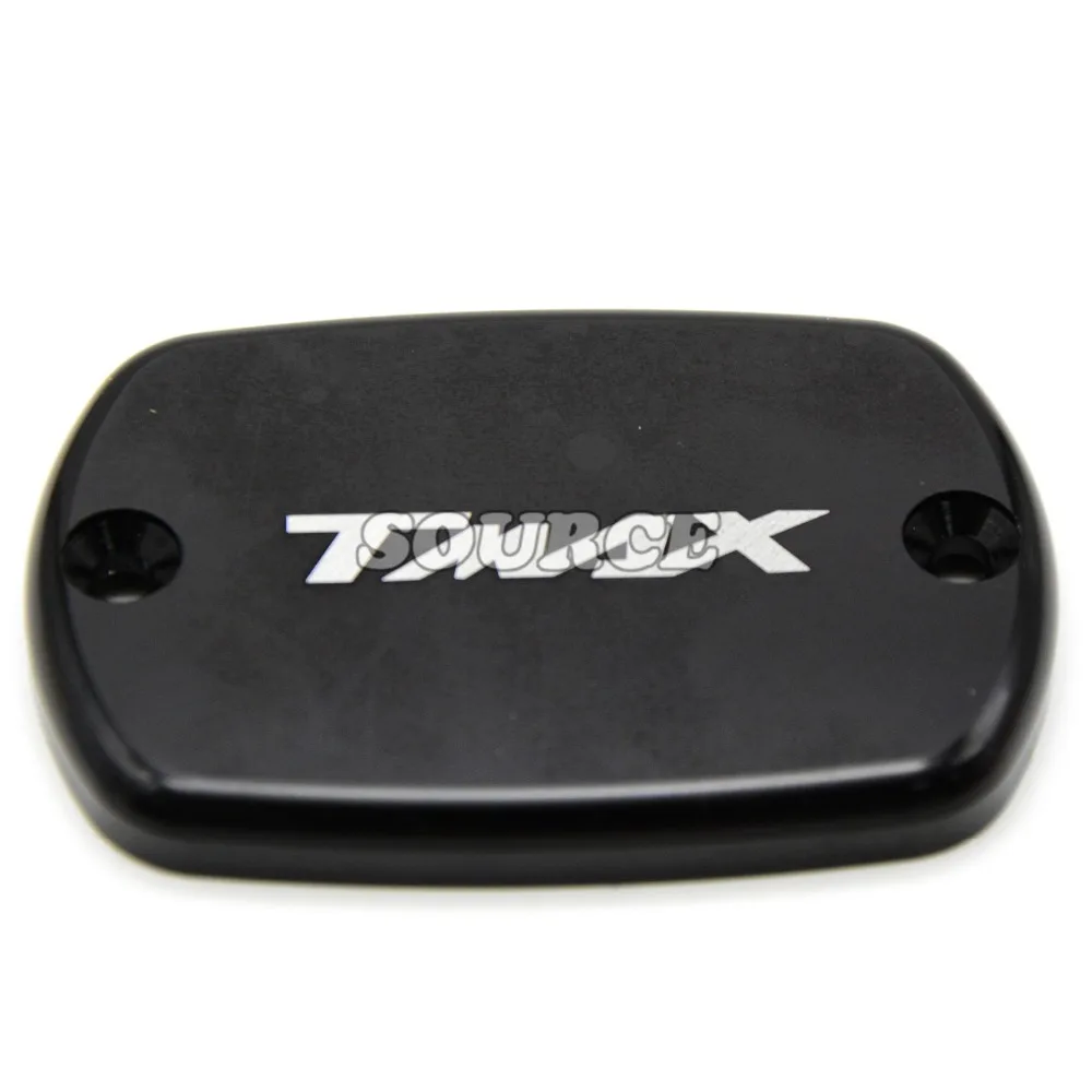 Мотоцикл с ЧПУ бачка Кепки Крышка для YAMAHA T-MAX530 2012 2013 T-MAX500 2011 2010 2009 2008 TMAX 530 500 - Цвет: Black
