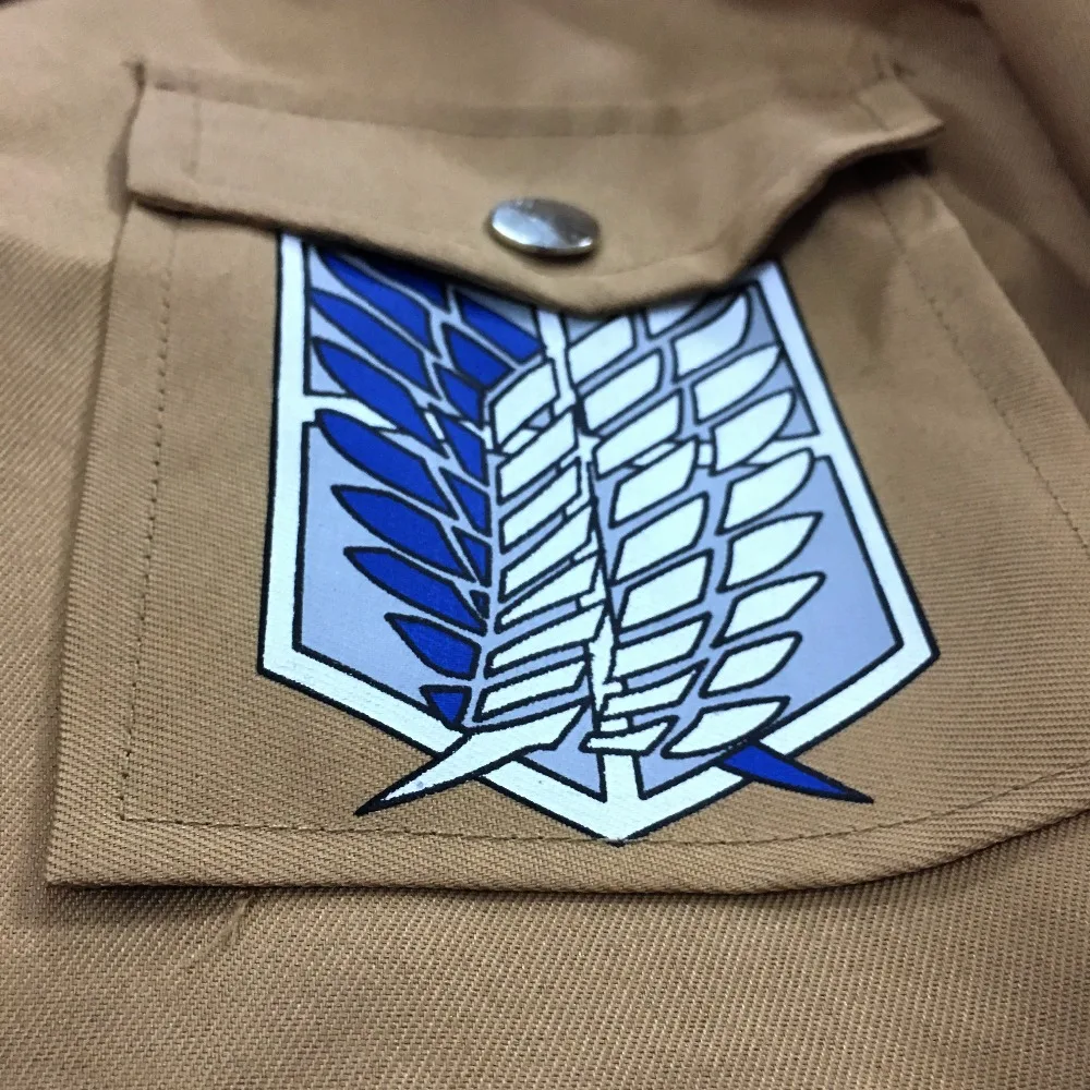Косплей «атака на Титанов» Shingeki No Kyojin, куртка для косплея японского аниме, Коричневое Пальто для женщин и мужчин, для взрослых