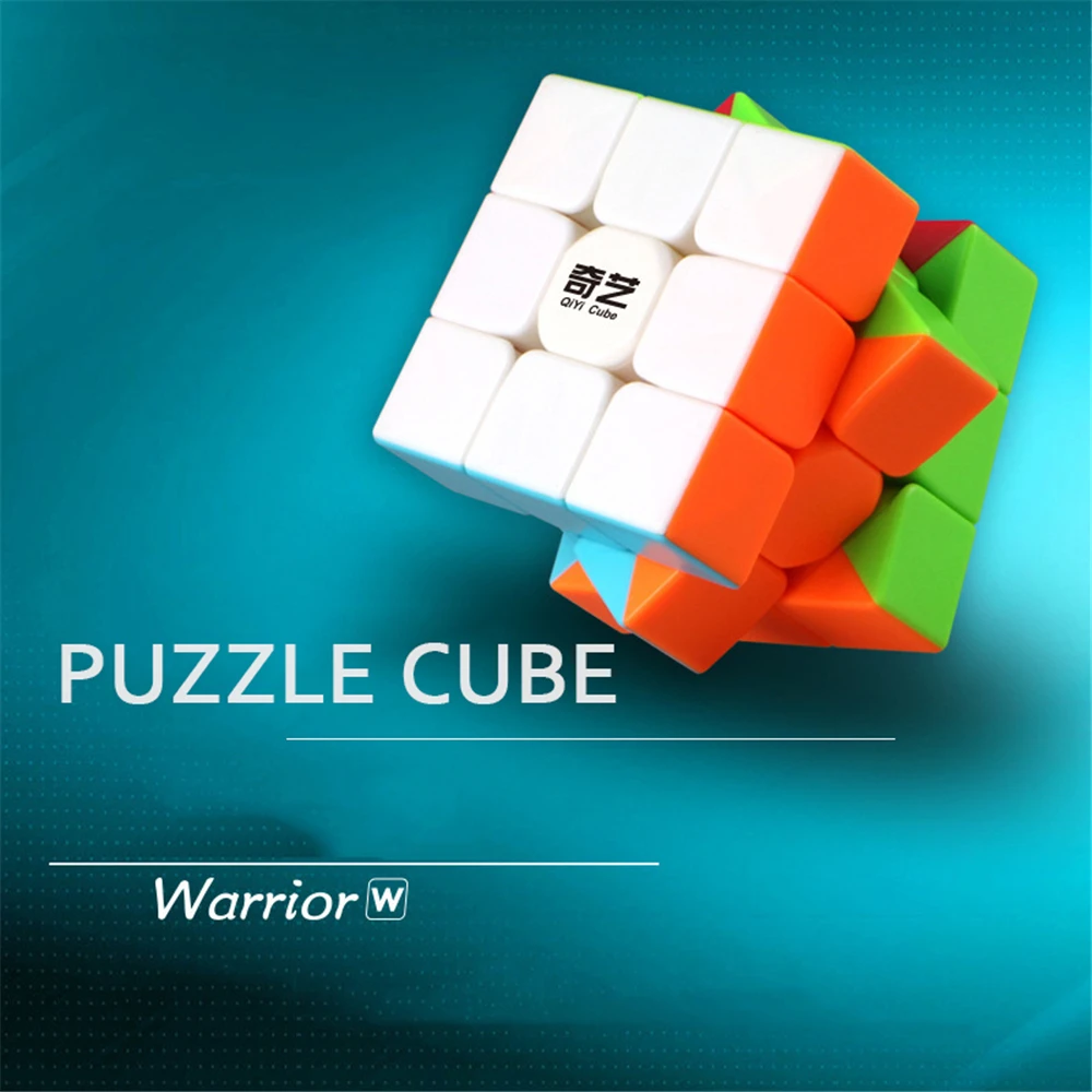 Новейший QiYi Warrior W 3x3x3 профессиональный магический куб соревнование скорость головоломка Кубики Игрушки для детей cubo magico Qi103