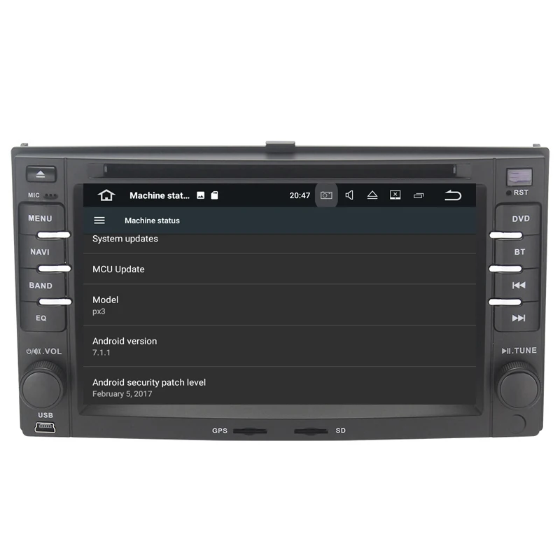Quad core android 7.1 dvd-плеер автомобиля для KIA SPORTAGE SORENTO РИО Cerato Carens Picanto карнавал Лотце